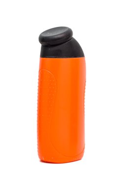 Siyah kap ile turuncu şişeler