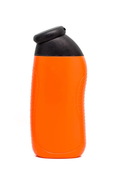 Πορτοκαλί φιάλες με μαύρη cap — Φωτογραφία Αρχείου