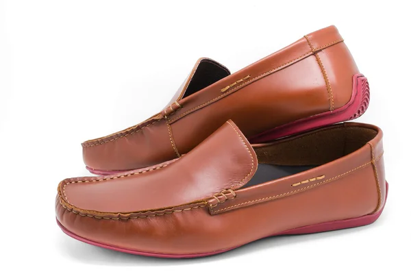 Brown man's shoes — Stock Photo, Image