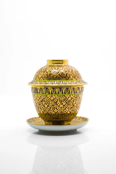 Tazón de té chino antiguo —  Fotos de Stock