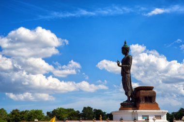 büyük Buda heykeli phutthamonthon, nakhon pathom, thailand