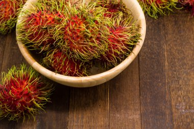 Taze rambutan, tropikal meyve