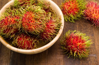 Taze rambutan, tropikal meyve