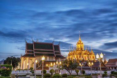 Loha Prasat Metal sarayda Wat ratchanadda