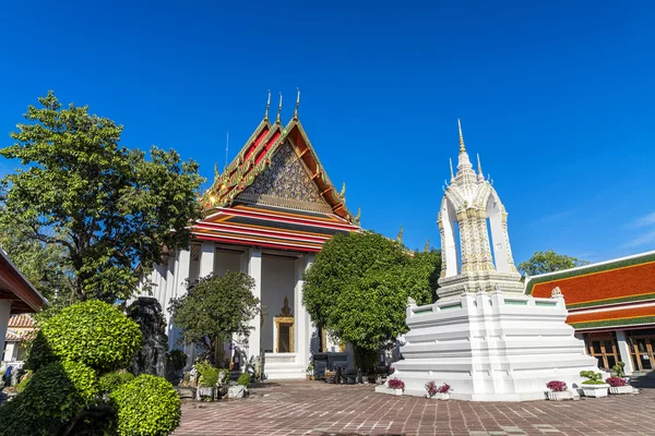 Wat pho a gyönyörű templom, Bangkok, Thaiföld. — Stock Fotó