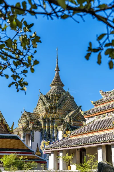 Ват Пхо является прекрасным искушением в Бангкоке, Таиланд . — стоковое фото