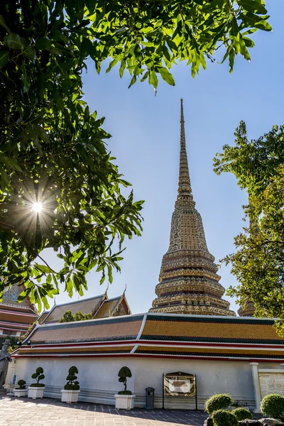 Wat pho es el hermoso templo en Bangkok, Tailandia . —  Fotos de Stock