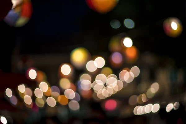 Fondo abstracto con luces desenfocadas bokeh —  Fotos de Stock