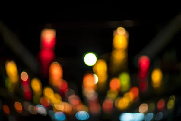 Abstrakter Hintergrund mit Bokeh defokussierten Lichtern — Stockfoto