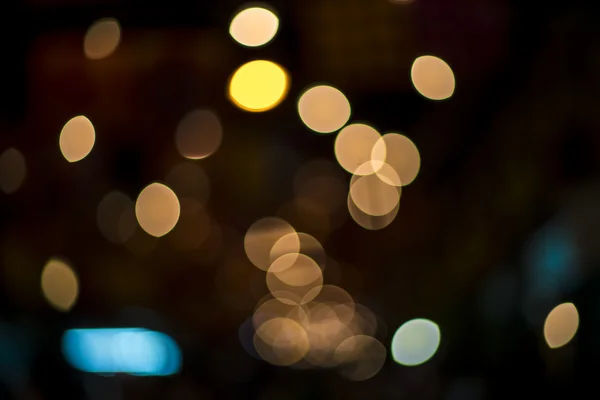 Abstract background with bokeh defocused lights — Stock Photo, Image