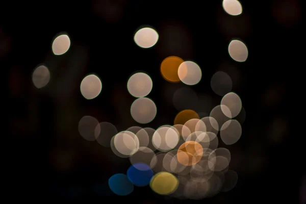 Fondo abstracto con luces desenfocadas bokeh — Foto de Stock