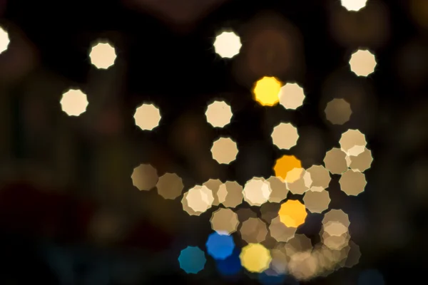 Fondo abstracto con luces desenfocadas bokeh — Foto de Stock