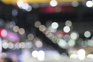 Bokeh odaklanmış ışıklarla soyut arkaplan