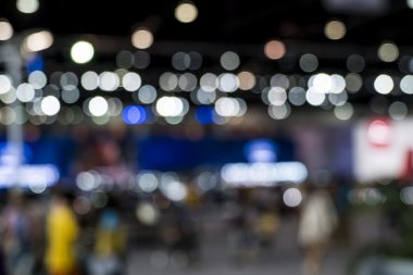 Bokeh odaklanmış ışıklarla soyut arkaplan