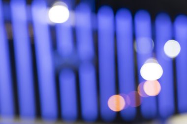 Bokeh odaklanmış ışıklarla soyut arkaplan