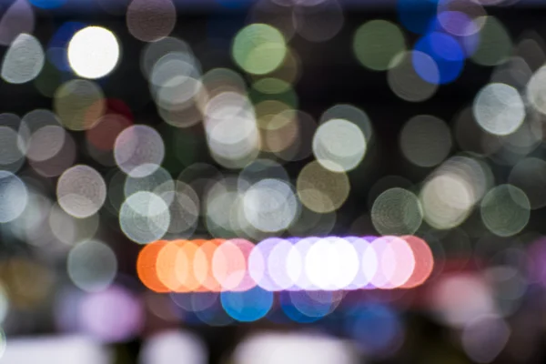 Sfondo astratto con bokeh luci sfocate — Foto Stock