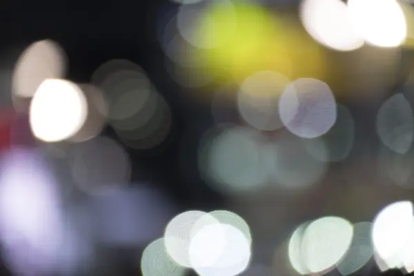 Sfondo astratto con bokeh luci sfocate — Foto Stock