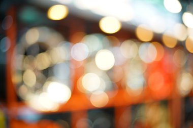 Bokeh odaklanmış ışıklarla soyut arkaplan