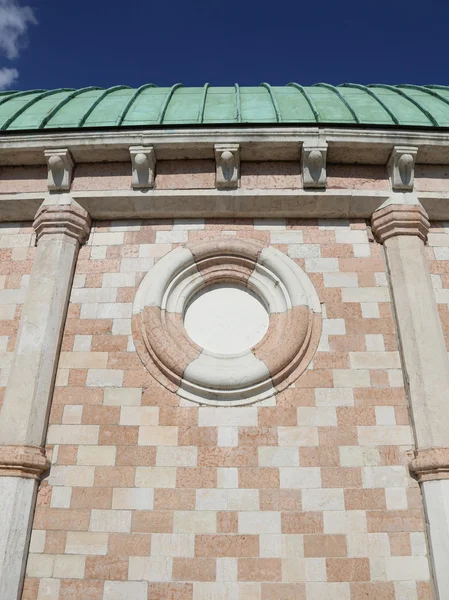 Stěna Detail palladiánské bazilika velký veřejný památník t — Stock fotografie