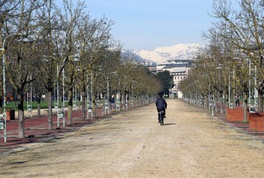 Vicenza, İtalya Campo Marzo denilen Parkı