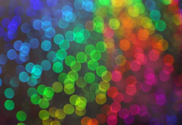 Blur vision of many blurry dots with bokeh effect — Stock Photo, Image