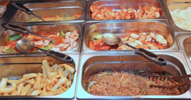 çelik depo gözlerine çok lezzetli oryantal fo ile Çin restoranı