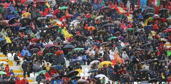 Vicenza, İtalya - 13 Ekim 2015: Uefa 21 yaş altı Şampiyonası Qu