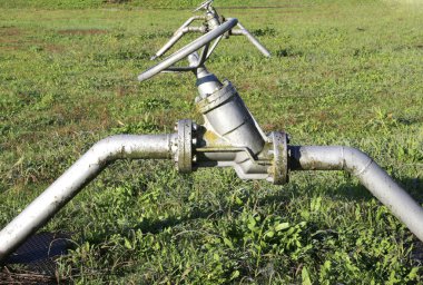gate valfleri kapatın veya doğal gaz boru hattı açmak için