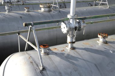 depolama birimi için bir bitkinin basınç gemide kapama valfi