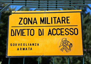 İtalyan askeri alan iz