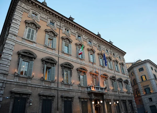 ローマ イタリア 3月4 2019 ローマ市内のイタリア上院議員のMadama宮殿の座席 — ストック写真