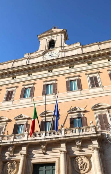 Roma Italia Marzo 2019 Sede Del Palacio Montecitorio Del Parlamento —  Fotos de Stock