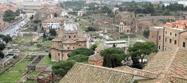 Roma Italia Marzo 2019 Vista Los Foros Imperiales Una Serie —  Fotos de Stock