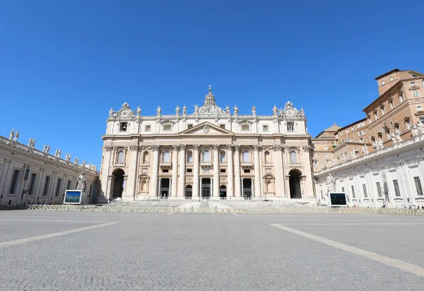 Vaticaanstad Vaticaan Augustus 2020 Sint Pietersplein Rome Basiliek — Stockfoto