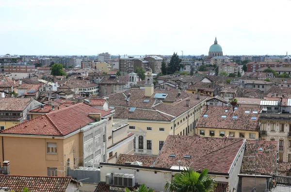 Panoramisch Uitzicht Huizen Gebouwen Van Stad Udine Noord Italië — Stockfoto