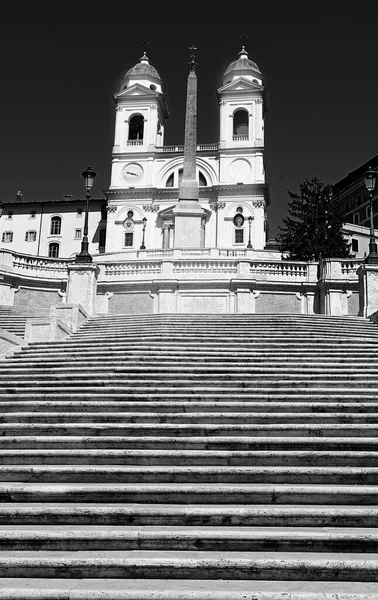 Tourists Spanish Steps Rome Due Coronavirus Italy — Stock Photo, Image