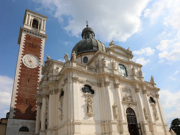 Historyczne Sanktuarium Nad Monte Berico Mieście Vicenza Północnych Włoszech Poświęcone — Zdjęcie stockowe