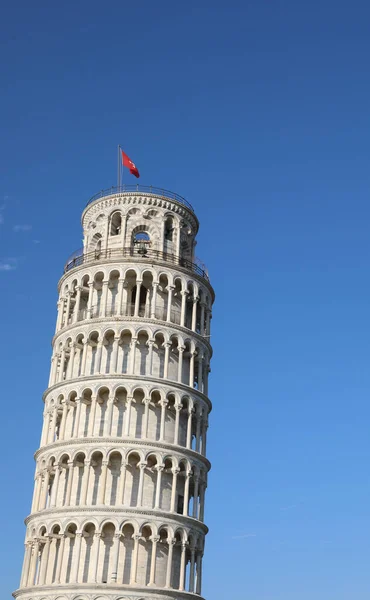 Scheve Toren Van Pisa Een Van Belangrijkste Symbolen Van Italië — Stockfoto