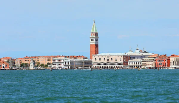 Enchanting View Island Venice Itay Sea Bell Tower San Marco — Stock Photo, Image