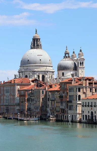 Große Kuppel Der Madonna Della Salute Venedig Und Canal Grande — Stockfoto