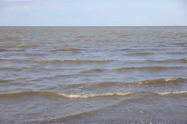 Simple Background Sea People Boats Day — Stock Photo, Image