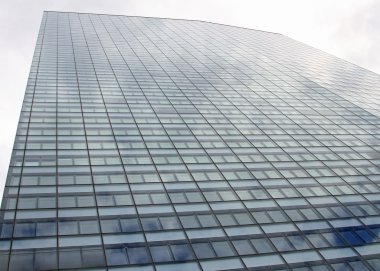 Windows büyük bir gökdelenin bir metropol