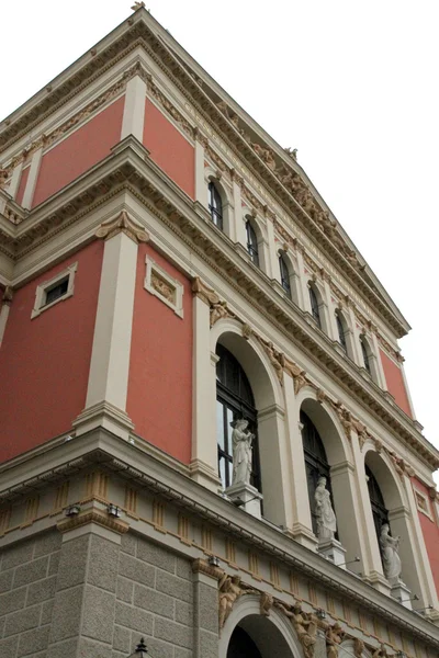 MusikVerein em vienna onde o concerto do Ano Novo famoso — Fotografia de Stock