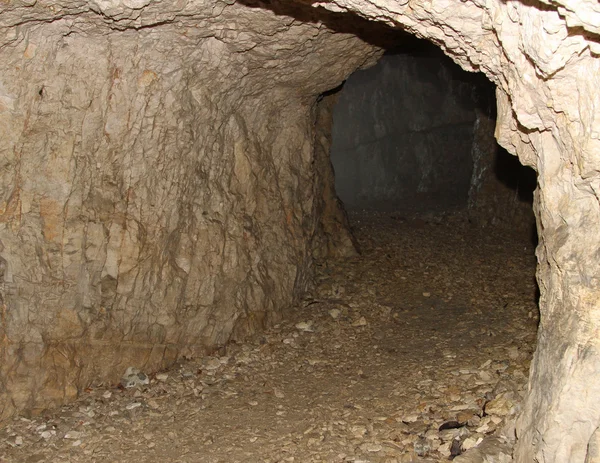 Underground fortifications used during the first world war in th — Stock Photo, Image