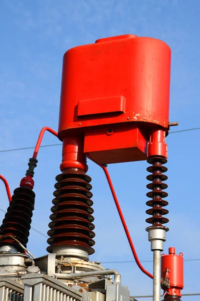 Change device a ratio current transformer for high voltage — Stock Photo, Image