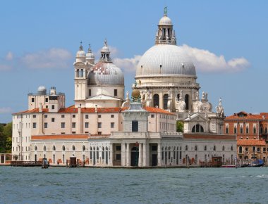 Punta della dogana giudecca kanal Venedik