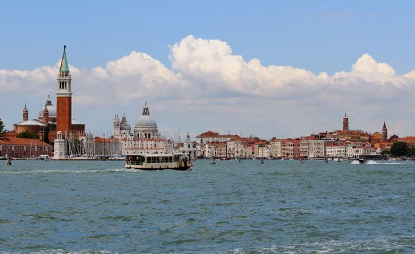 Bell tower of Saint George in the venetian lagoon — Stock Photo, Image