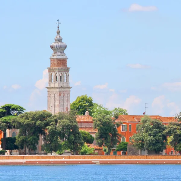 Bell tower of Saint Lazzaro degli Armeni — Stock Photo, Image