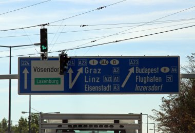 otoyol Avrupa CI ulaşmak için yön ile Avusturya'da üye