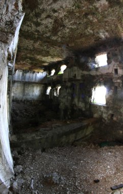 Avusturya Macarca kullanılan büyük Fort Sommo iç 
